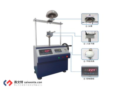 安全帽下頦帶強度側向剛性測試儀